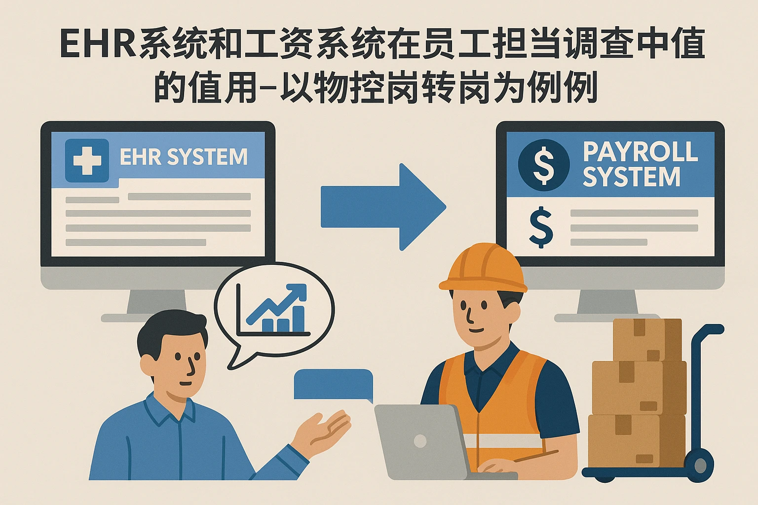 EHR系统与工资管理系统在员工岗位调整与薪资沟通中的价值——以物控岗位转岗为例