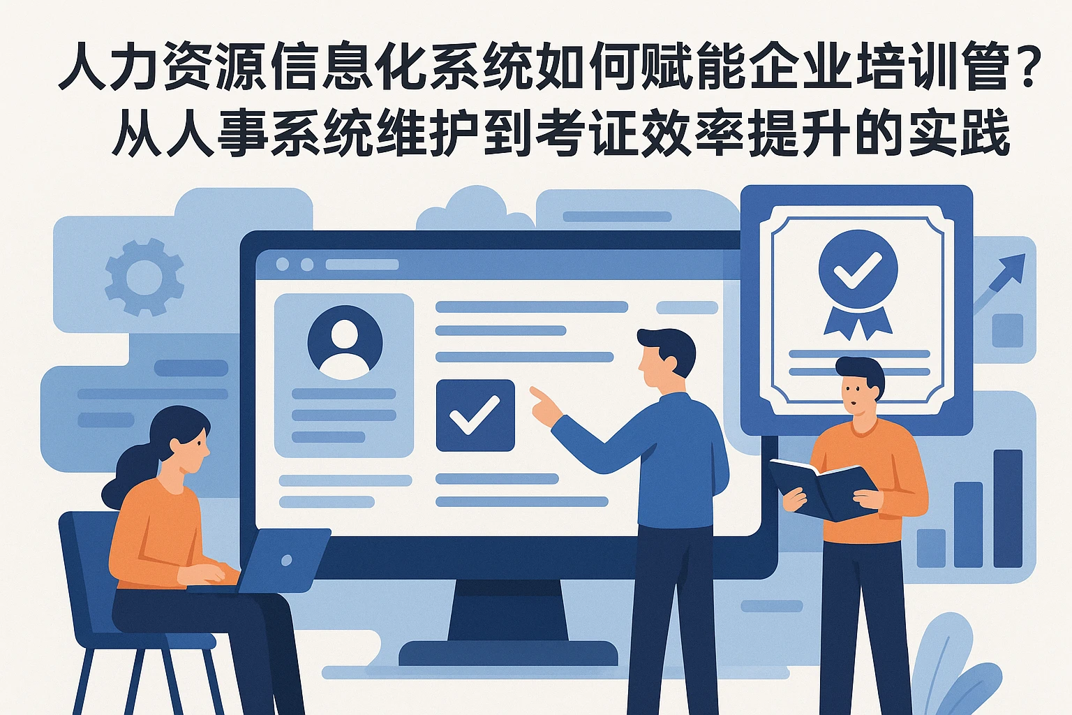 人力资源信息化系统如何赋能企业培训管理？从人事系统维护到考证效率提升的实践