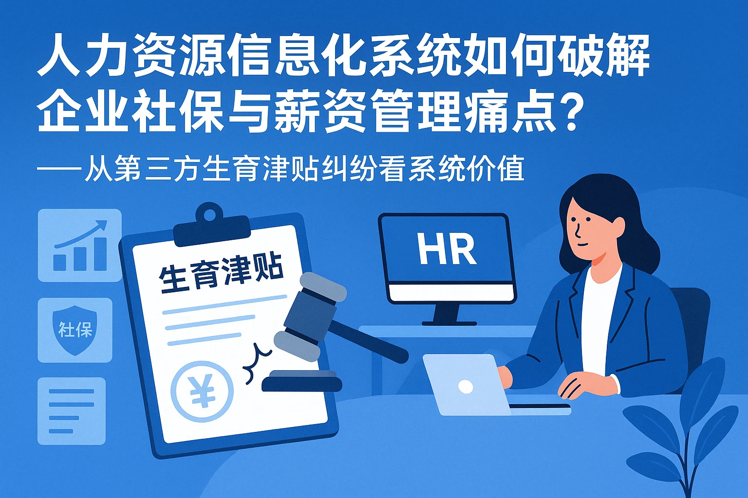 人力资源信息化系统如何破解企业社保与薪资管理痛点？——从第三方生育津贴纠纷看系统价值