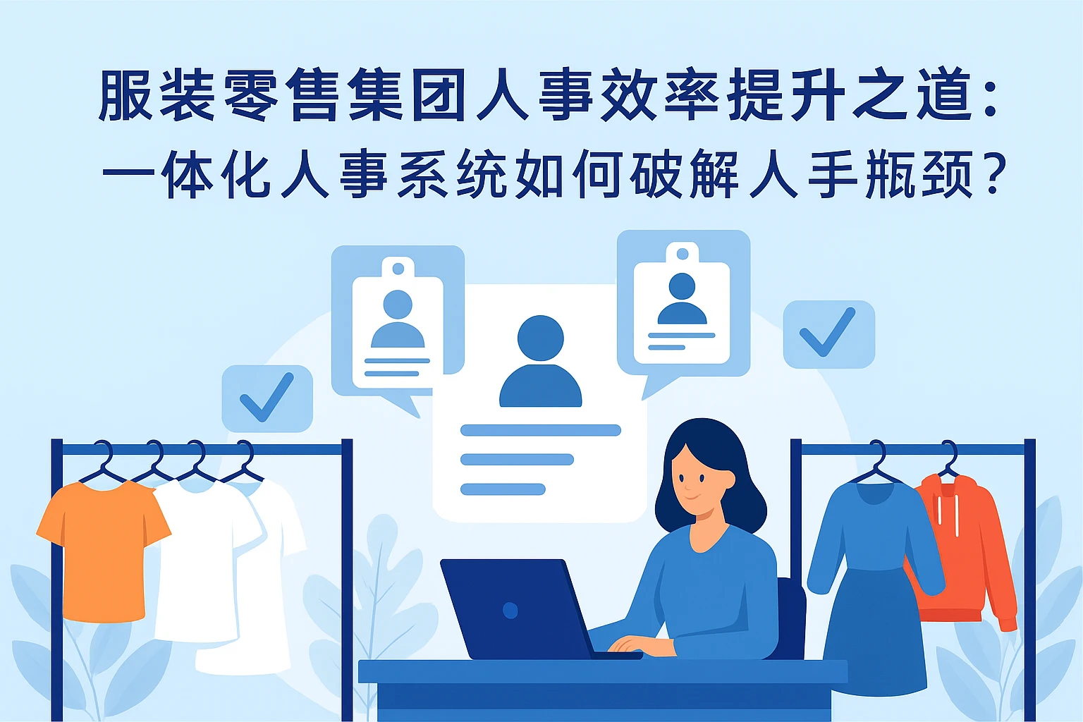 服装零售集团人事效率提升之道：一体化人事系统如何破解人手瓶颈？