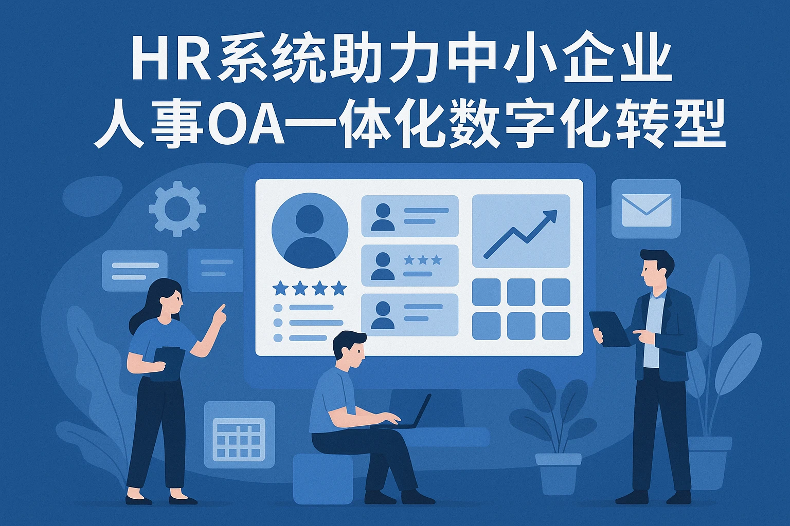 HR系统助力中小企业人事OA一体化数字化转型