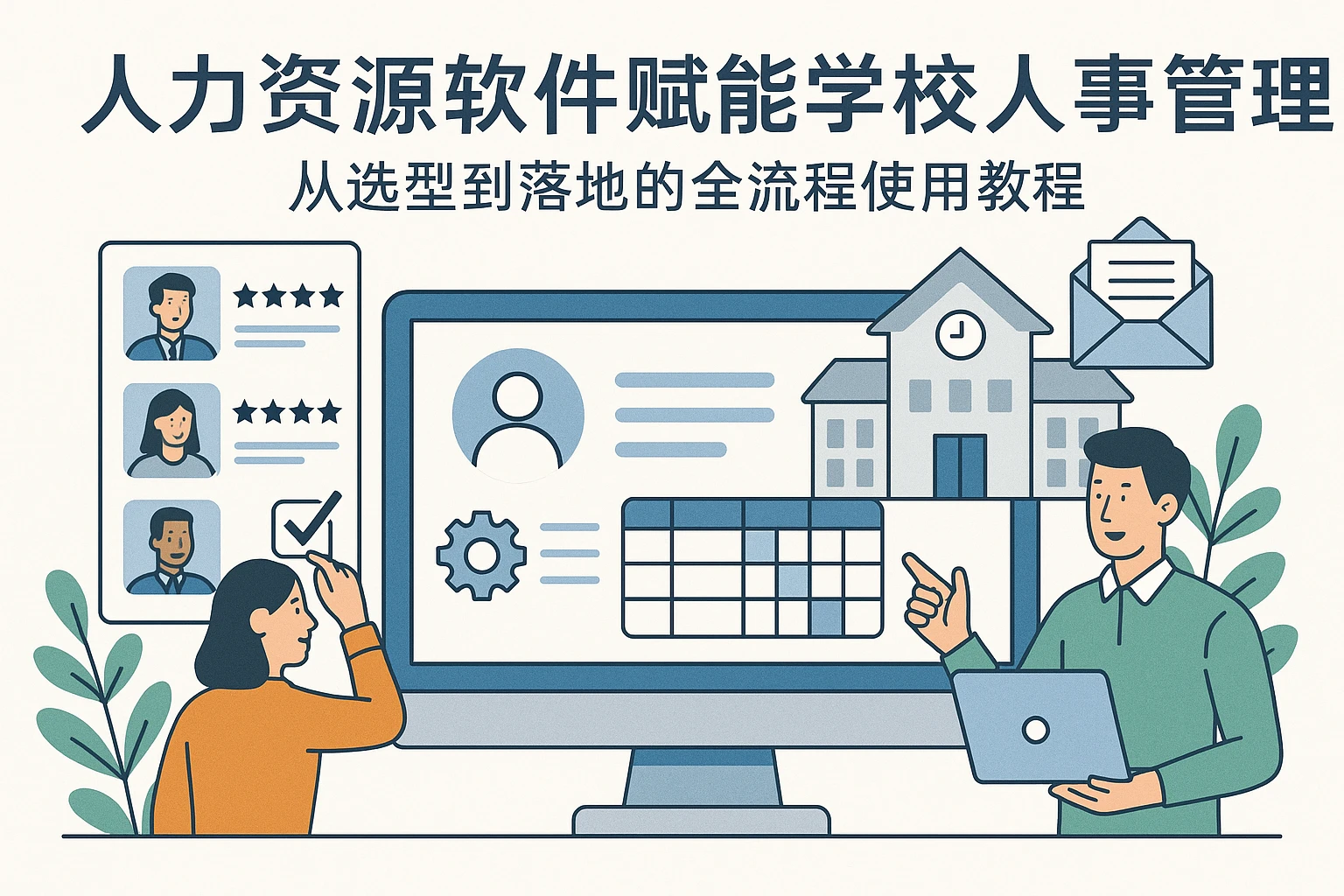 人力资源软件赋能学校人事管理：从选型到落地的全流程使用教程