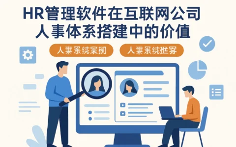 HR管理软件在互联网公司人事体系搭建中的价值：人事系统案例与人事系统推荐