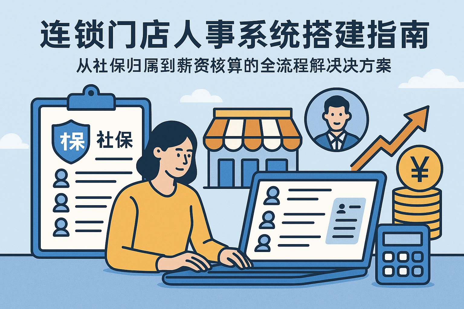 连锁门店人事系统搭建指南：从社保归属到薪资核算的全流程解决方案