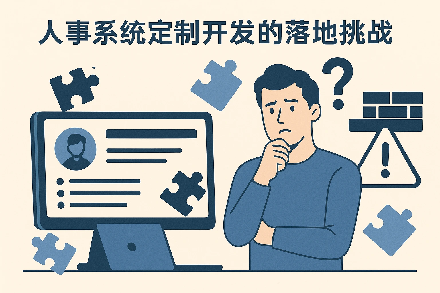 人事系统定制开发的落地挑战