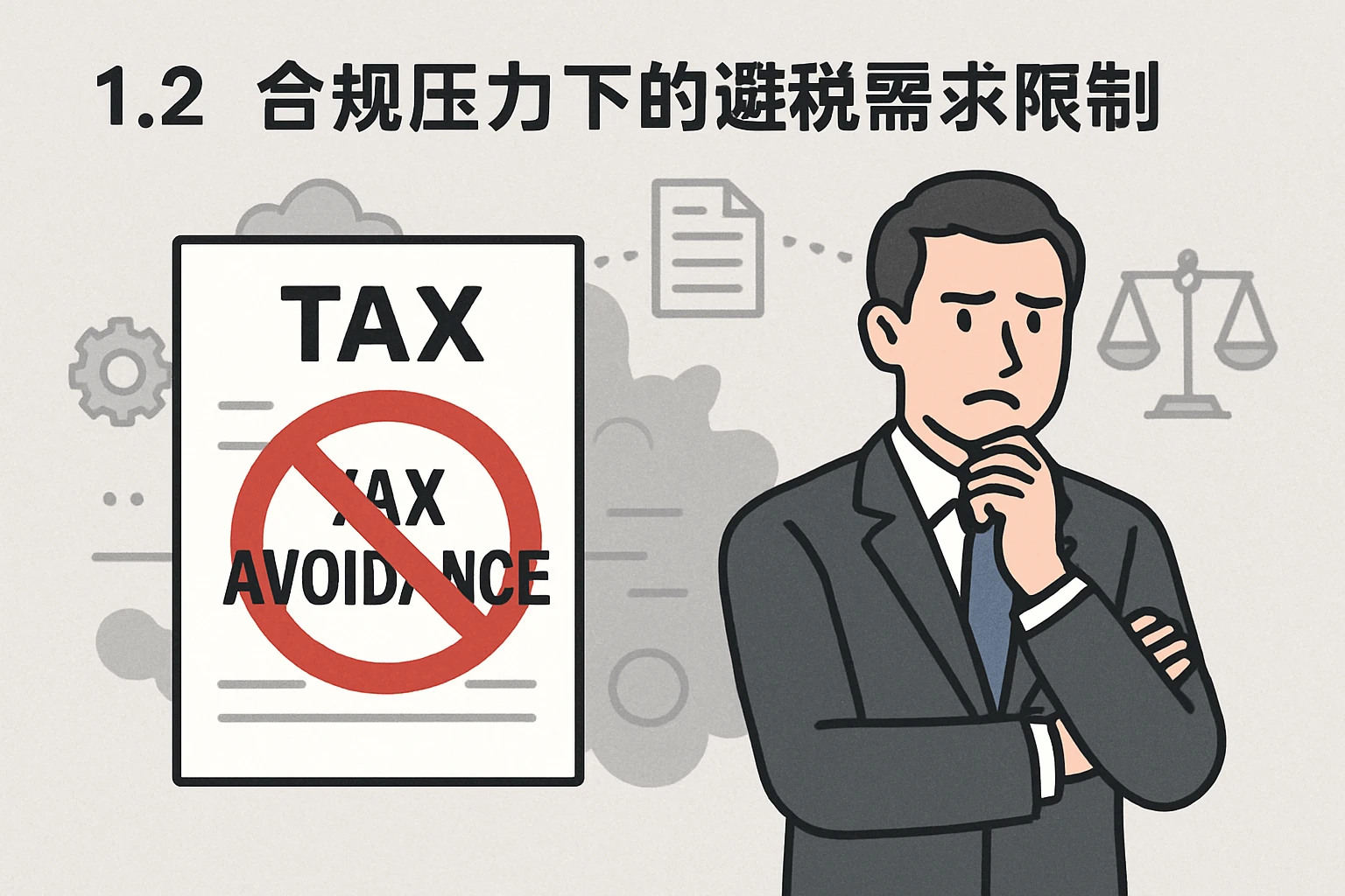 1.2 合规压力下的避税需求限制