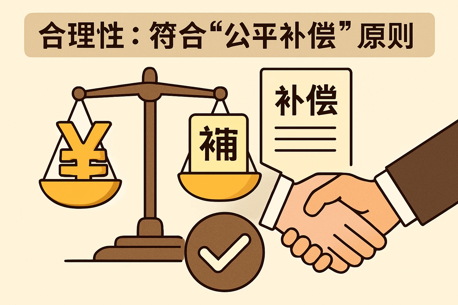2. 合理性：符合“公平补偿”原则