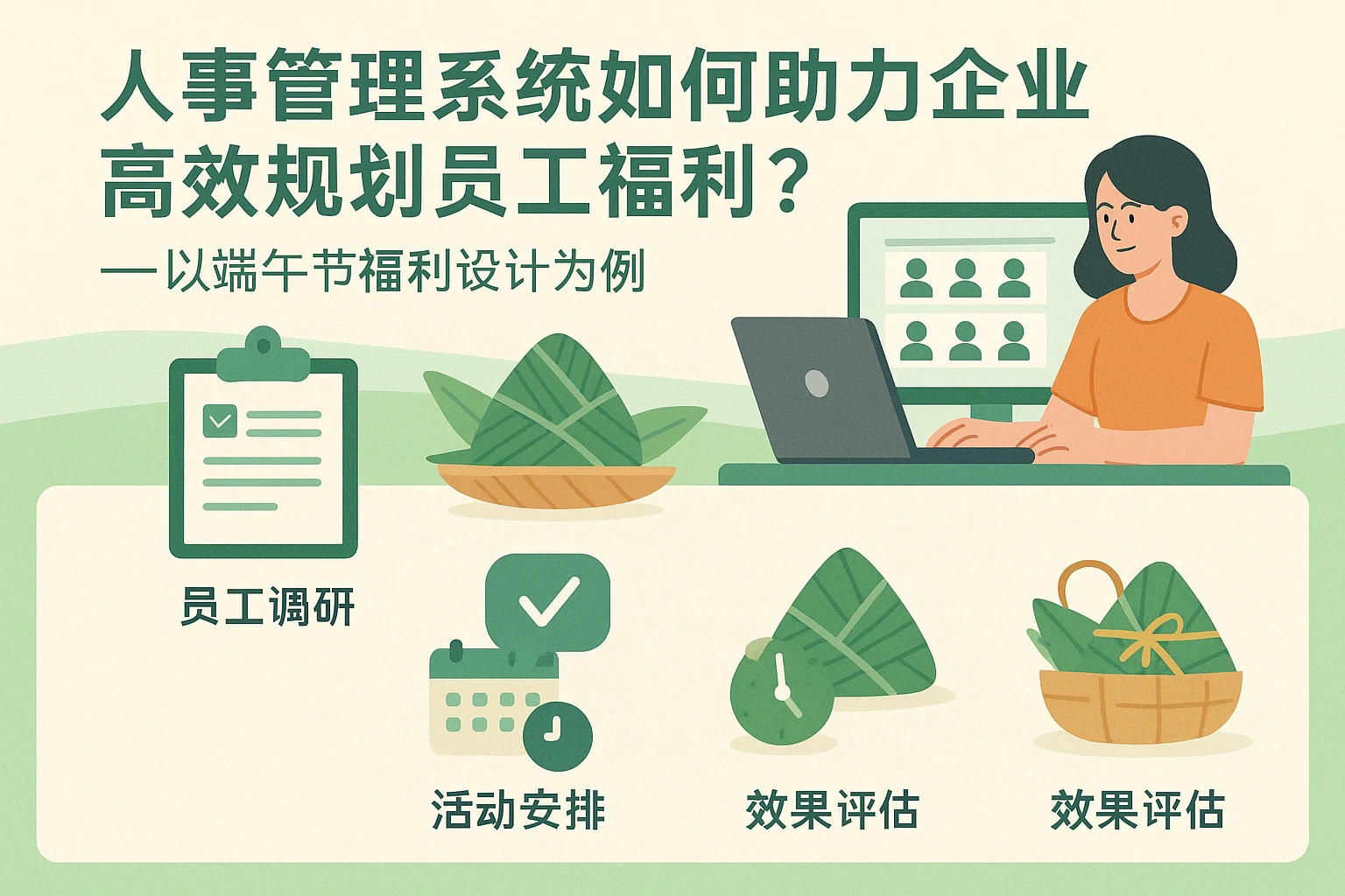 人事管理系统如何助力企业高效规划员工福利？——以端午节福利设计为例