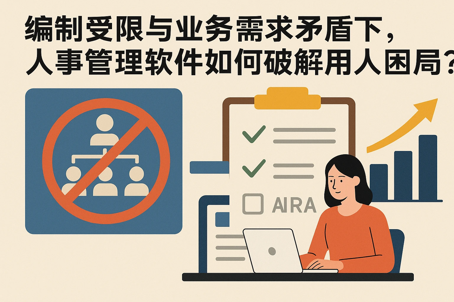 编制受限与业务需求矛盾下，人事管理软件如何破解用人困局？