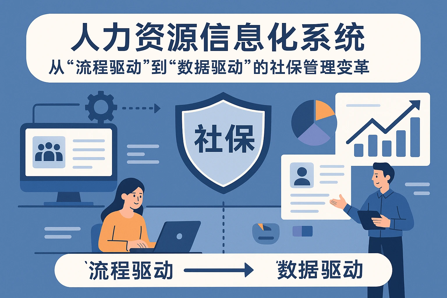 人力资源信息化系统：从“流程驱动”到“数据驱动”的社保管理变革