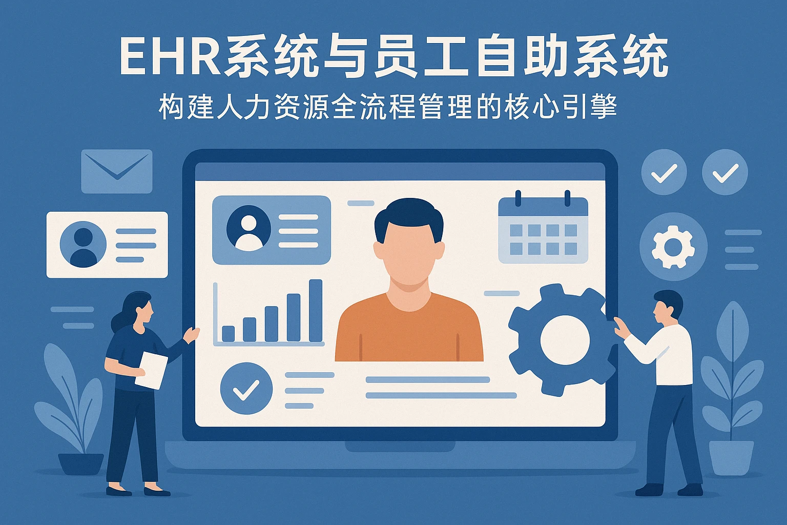 EHR系统与员工自助系统：构建人力资源全流程管理的核心引擎