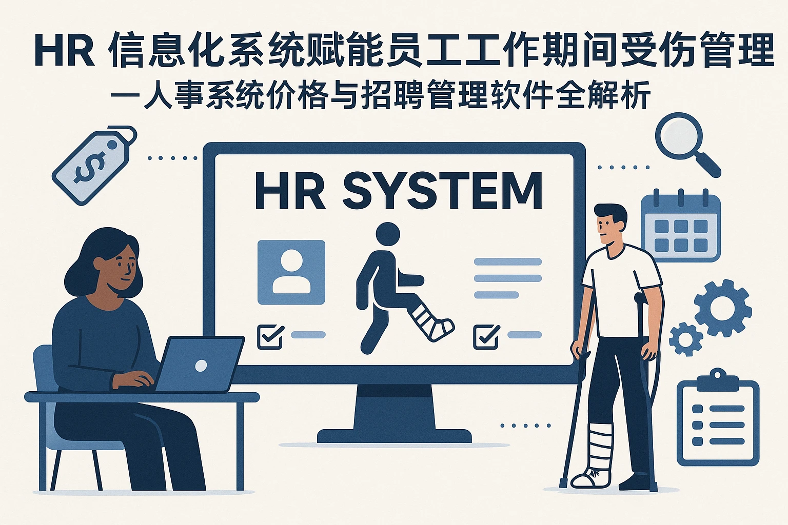 人力资源信息化系统赋能员工工作期间受伤管理——人事系统价格与招聘管理软件全解析