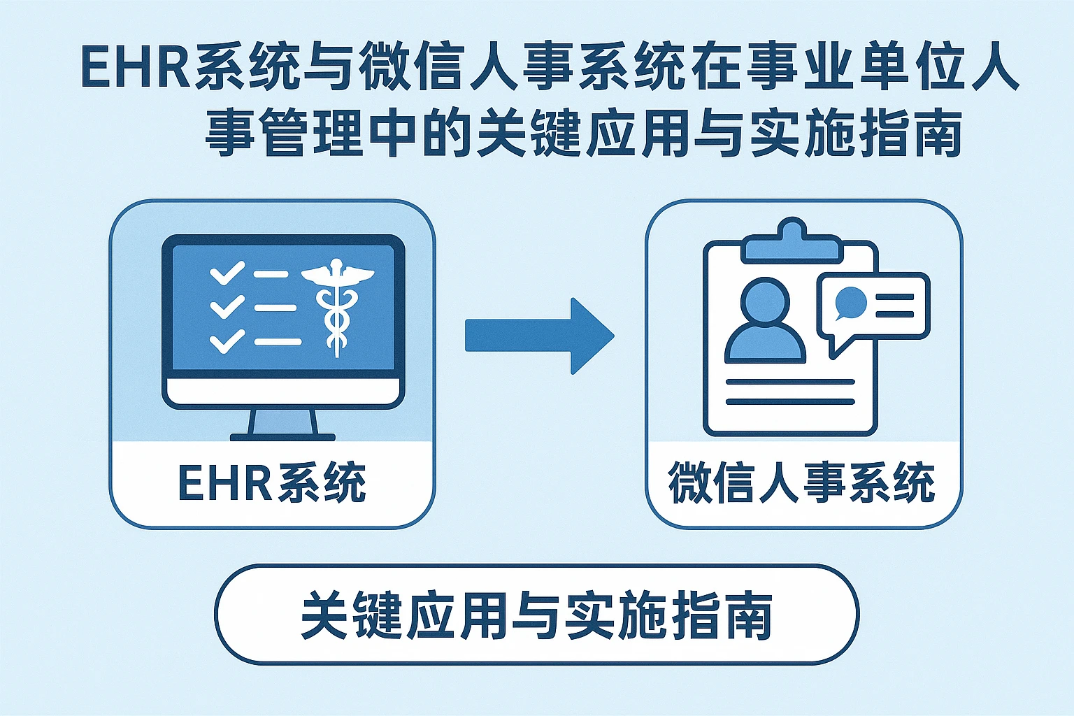 ehr系统与微信人事系统在事业单位人事管理中的关键应用与实施指南