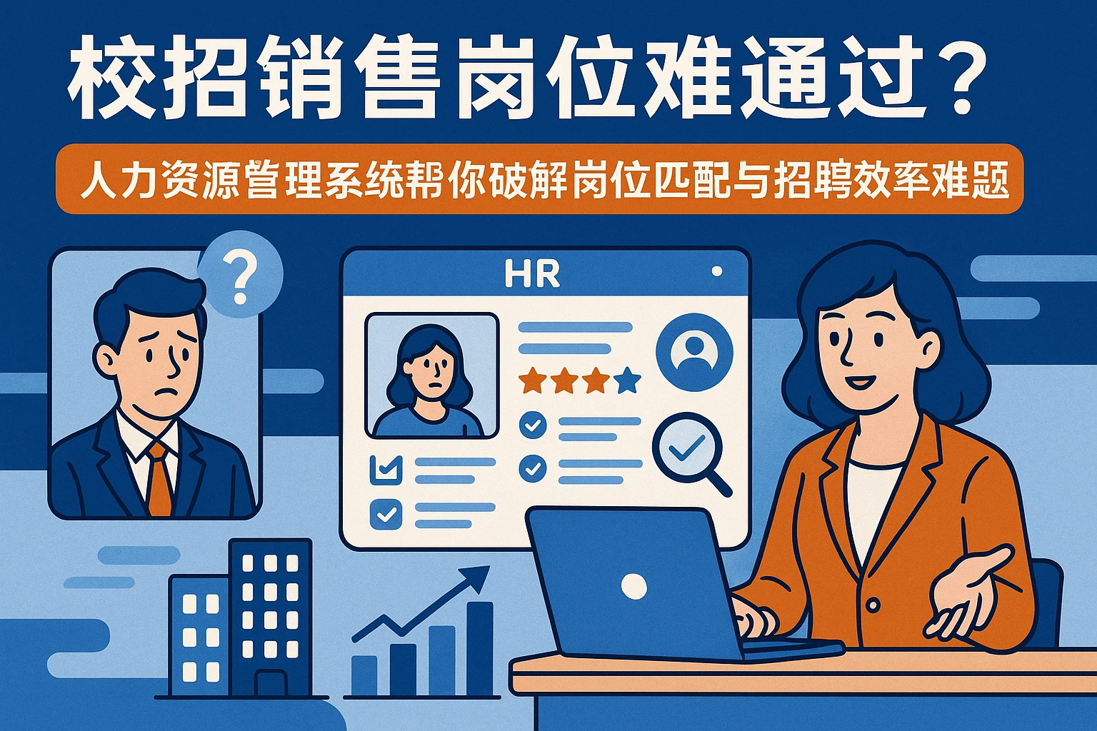 校招销售岗位难通过？人力资源管理系统帮你破解岗位匹配与招聘效率难题