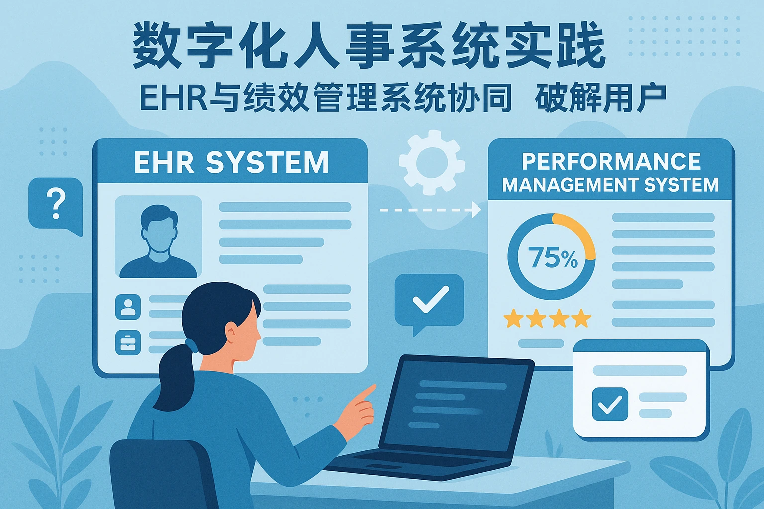 数字化人事系统实践：EHR与绩效管理系统协同，破解用户操作痛点