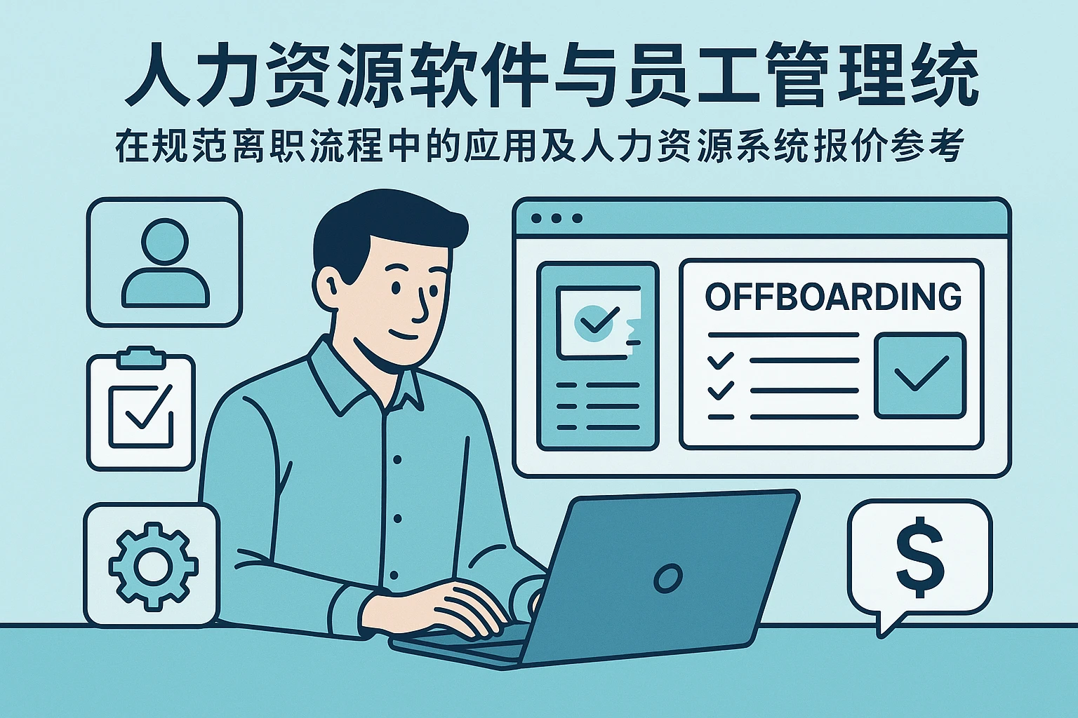 人力资源软件与员工管理系统在规范离职流程中的应用及人力资源系统报价参考