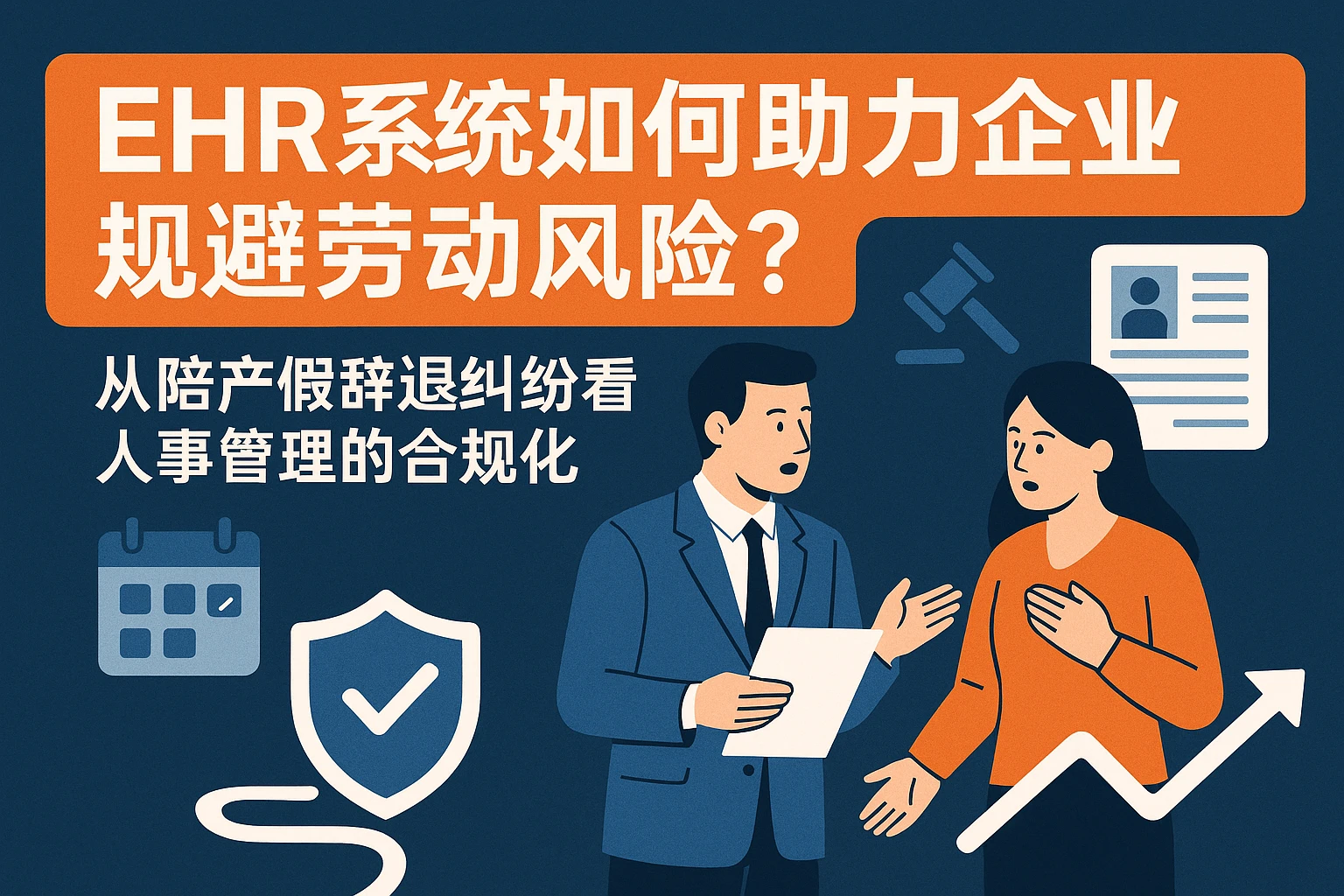 EHR系统如何助力企业规避劳动风险？从陪产假辞退纠纷看人事管理的合规化