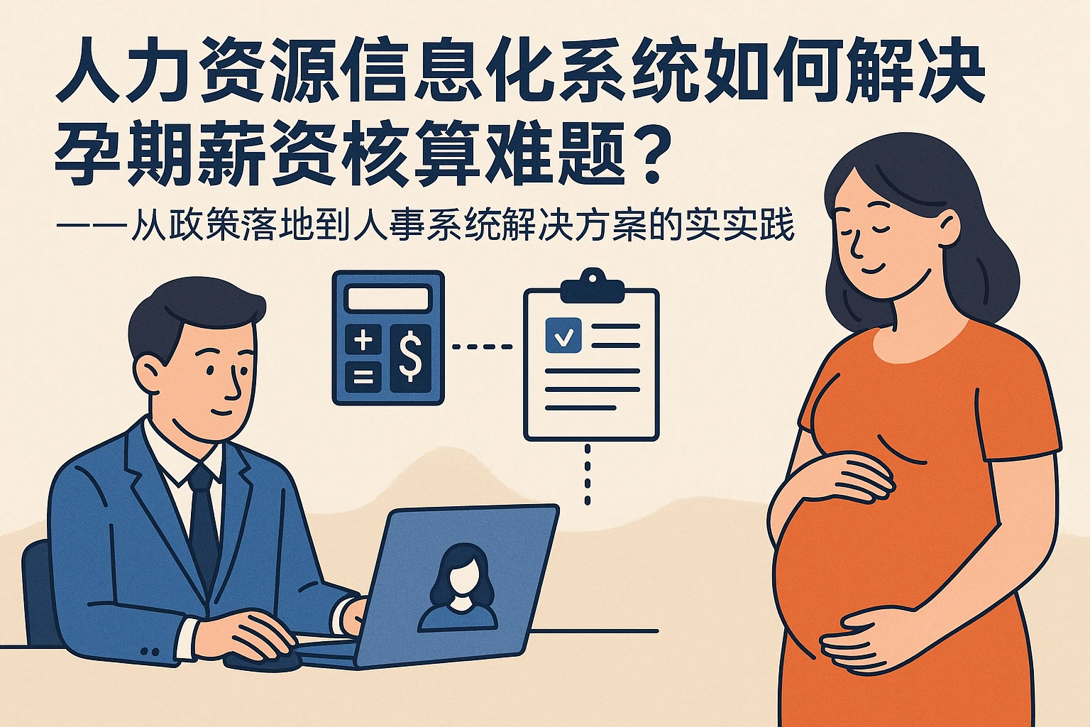 人力资源信息化系统如何解决孕期薪资核算难题？——从政策落地到人事系统解决方案的实践