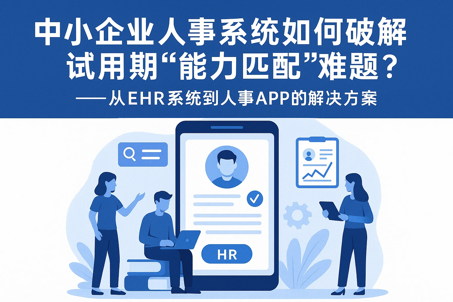 中小企业人事系统如何破解试用期“能力匹配”难题？——从EHR系统到人事APP的解决方案