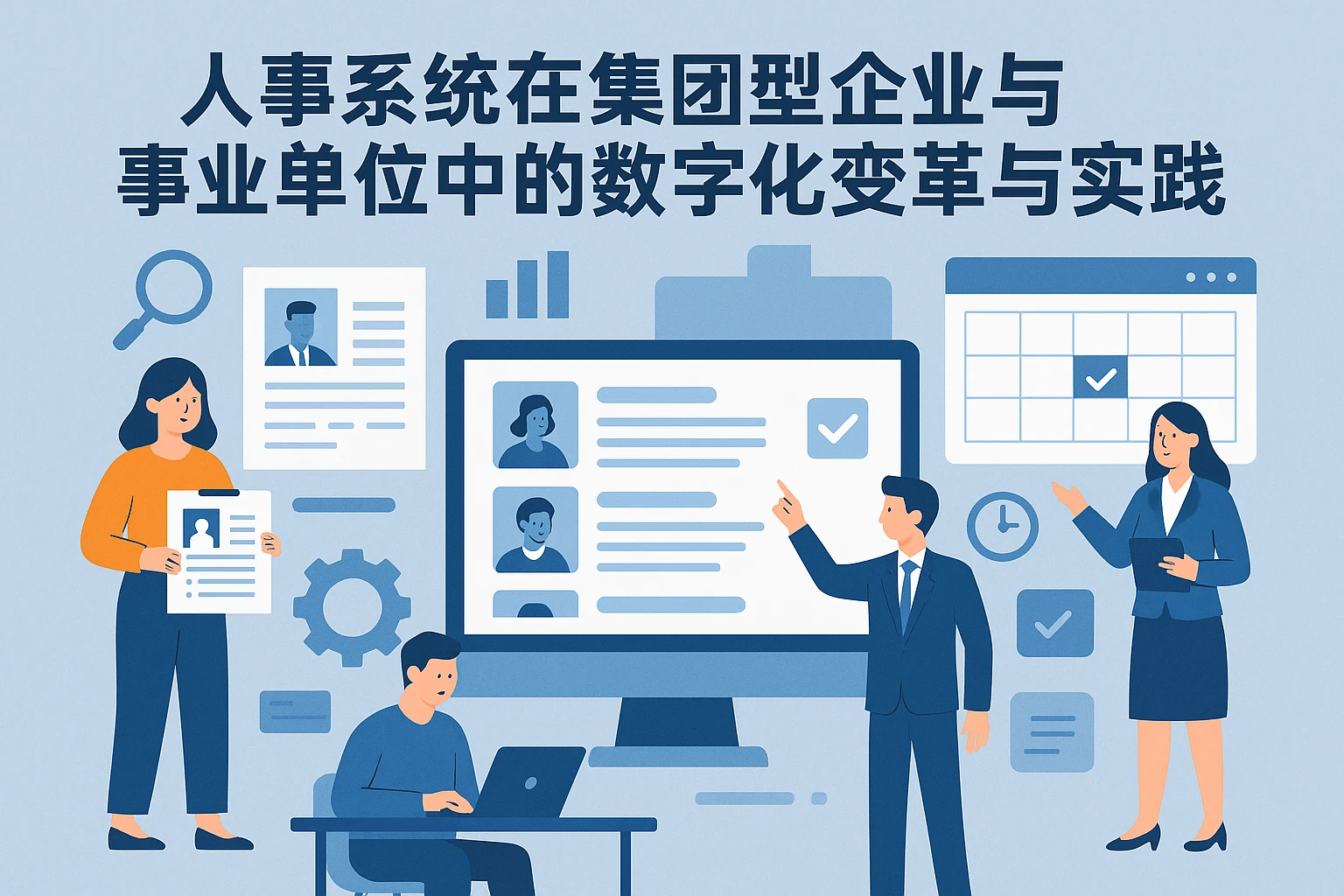 人事系统在集团型企业与事业单位中的数字化变革与实践