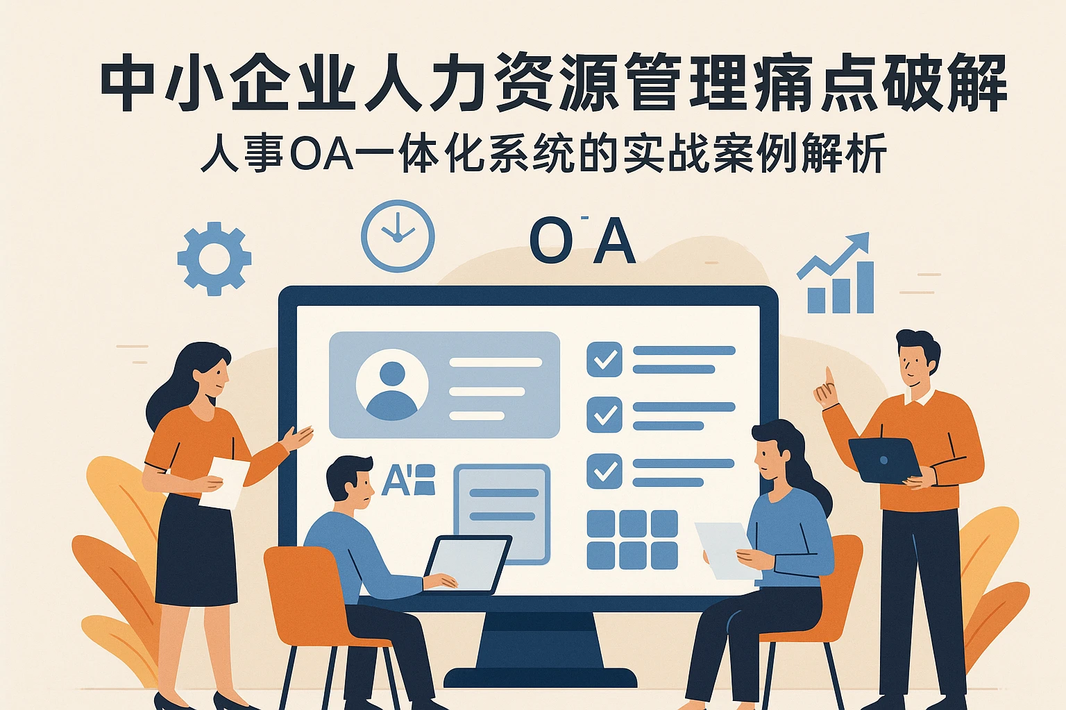 中小企业人力资源管理痛点破解：人事OA一体化系统的实战案例解析