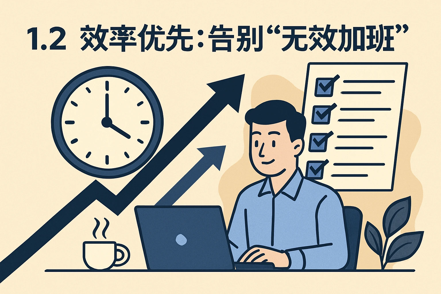 1.2 效率优先：告别“无效加班”