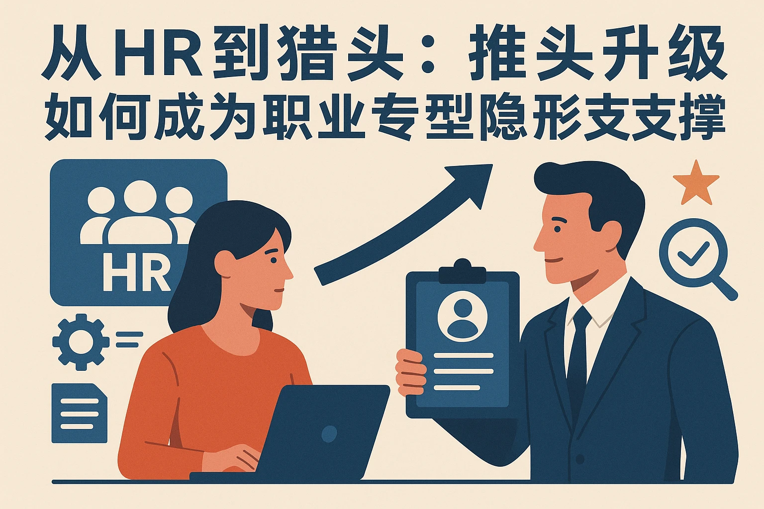 从HR到猎头：人事系统升级如何成为职业转型的隐形支撑