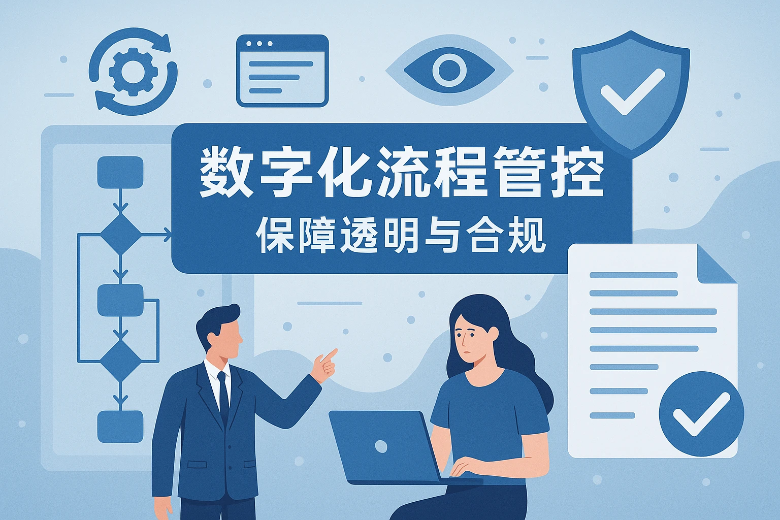 数字化流程管控：保障透明与合规