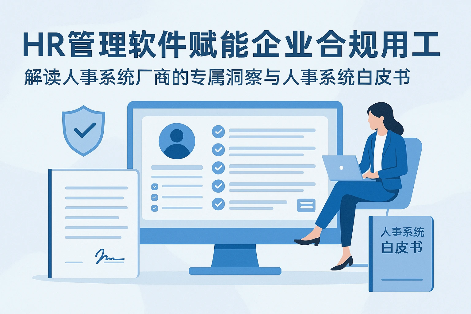 HR管理软件赋能企业合规用工——解读人事系统厂商的专属洞察与人事系统白皮书