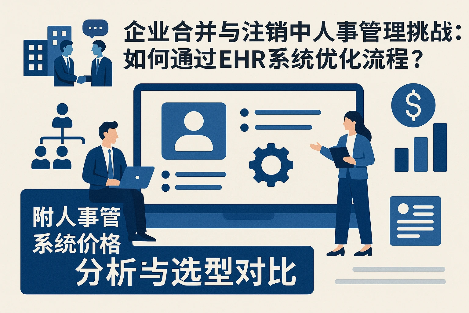 企业合并与注销中的人事管理挑战：如何通过EHR系统优化流程？——附人事管理系统价格分析与选型对比