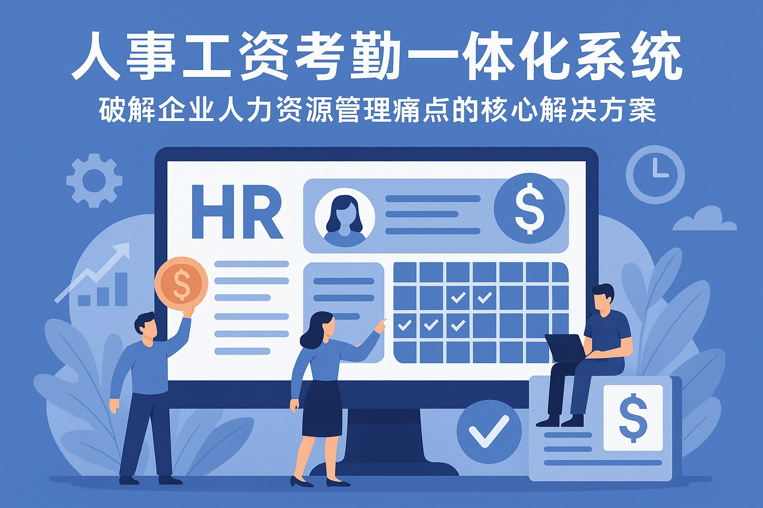 人事工资考勤一体化系统：破解企业人力资源管理痛点的核心解决方案