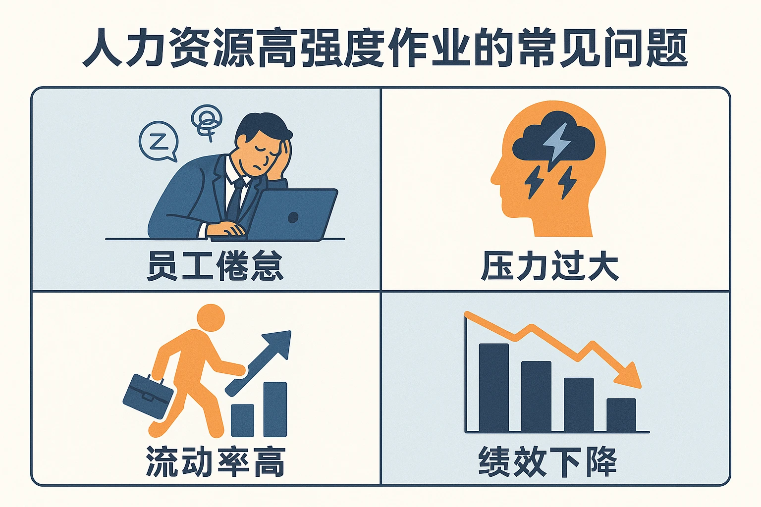 人力资源高强度作业的常见问题