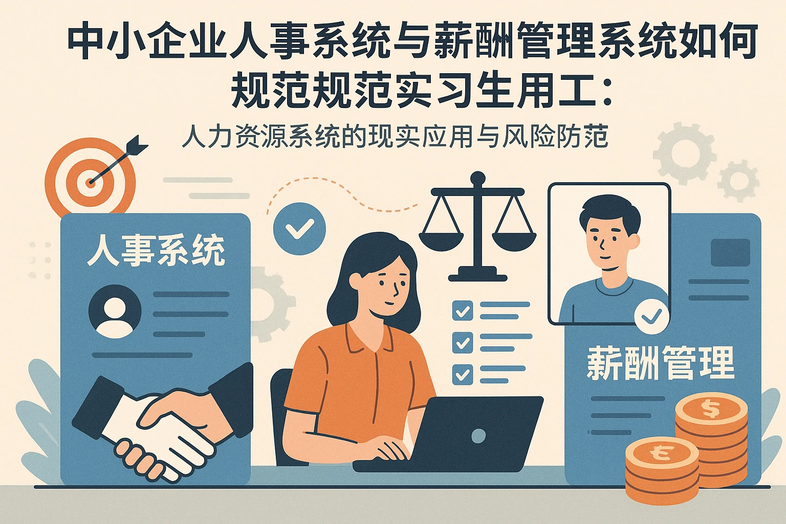 中小企业人事系统与薪酬管理系统如何助力规范实习生用工：人力资源系统的现实应用与风险防范