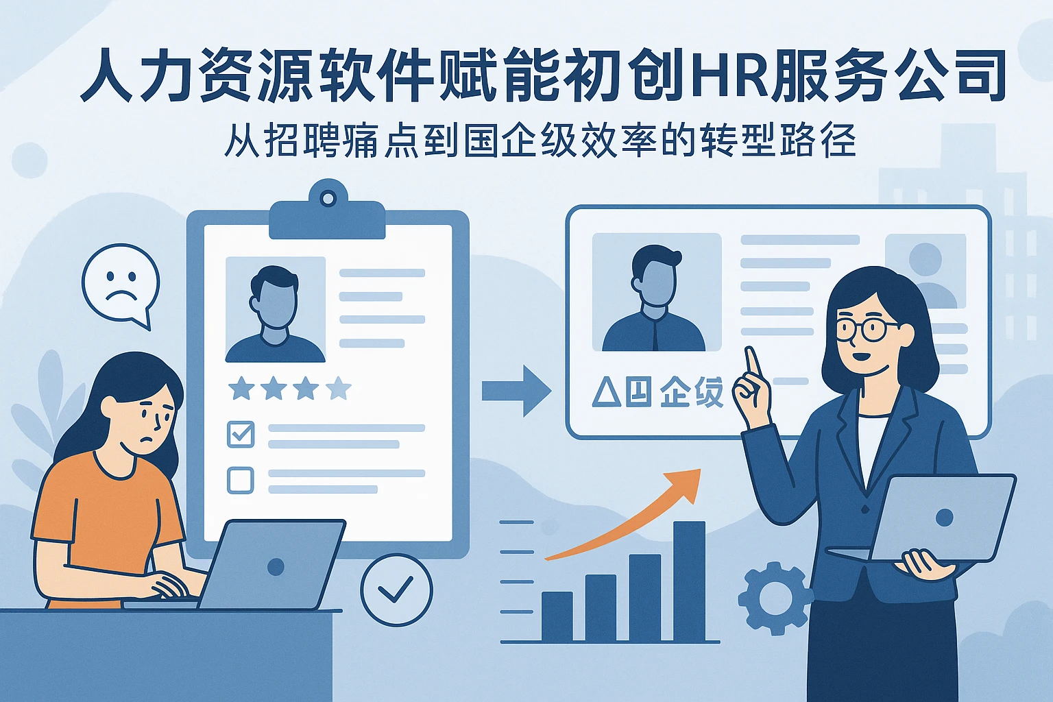 人力资源软件赋能初创HR服务公司：从招聘痛点到国企级效率的转型路径