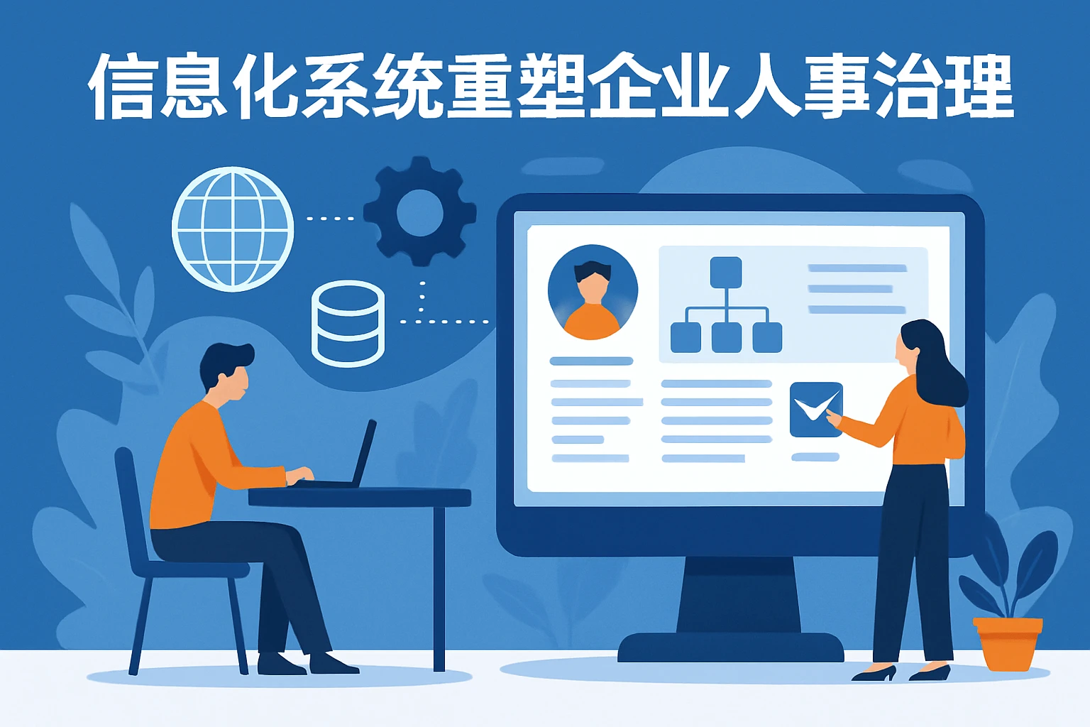 信息化系统重塑企业人事治理