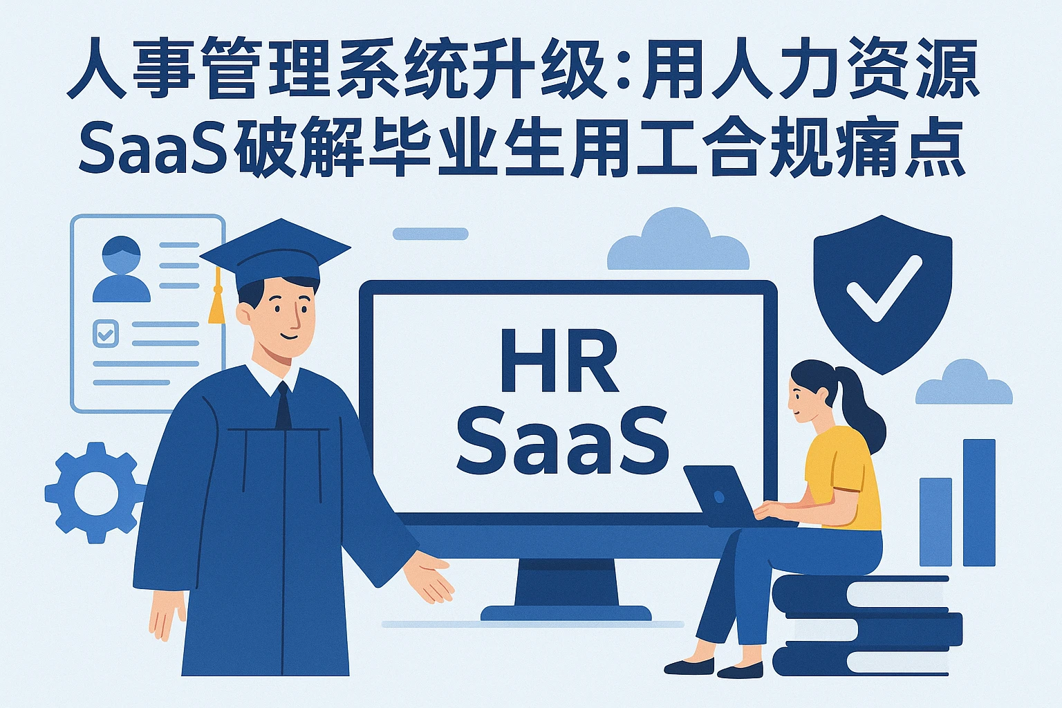 人事管理系统升级：用人力资源SaaS破解毕业生用工合规痛点