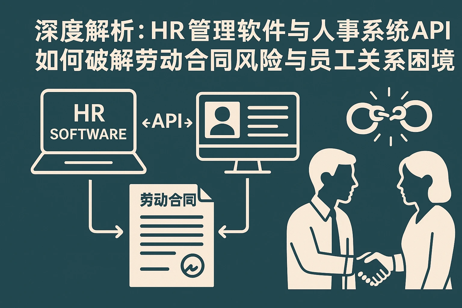 深度解析：HR管理软件与人事系统API接口如何破解劳动合同风险与员工关系困境