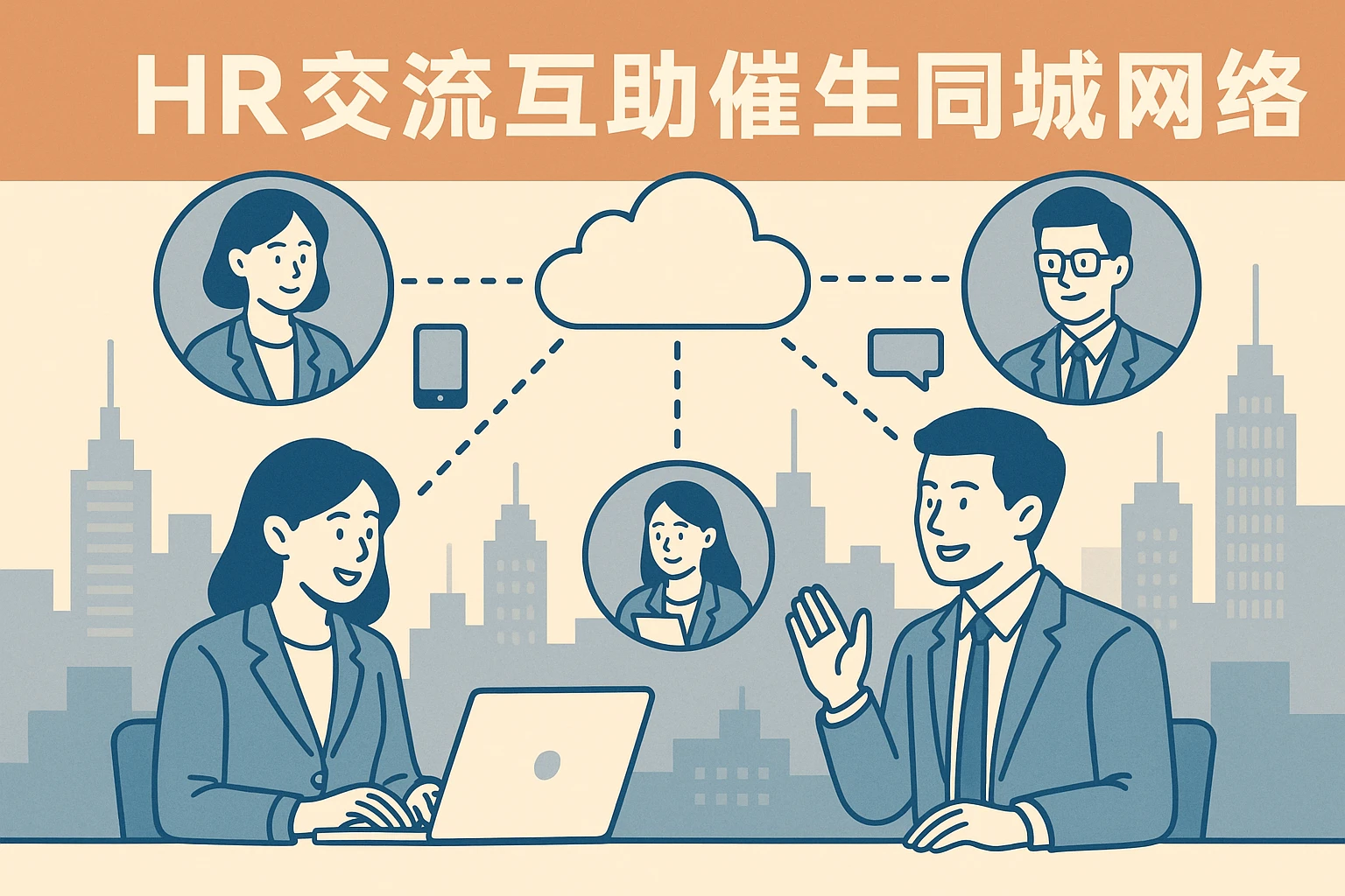 HR交流互助催生同城网络