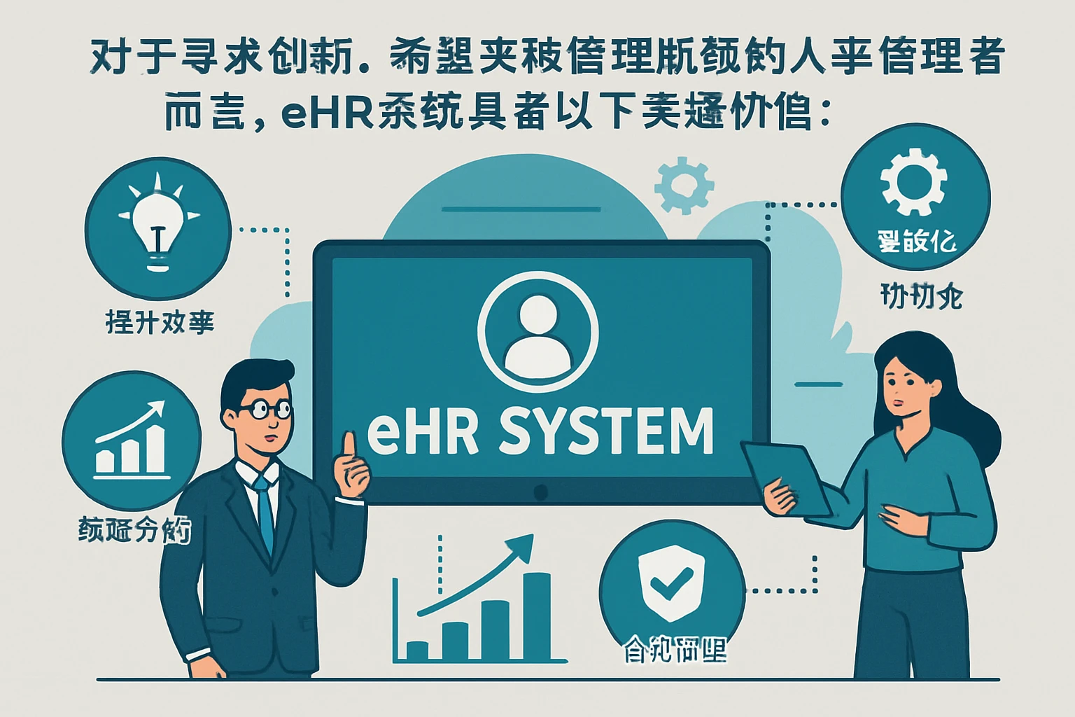 对于寻求创新、希望突破管理瓶颈的人事管理者而言，eHR系统具备以下关键价值：