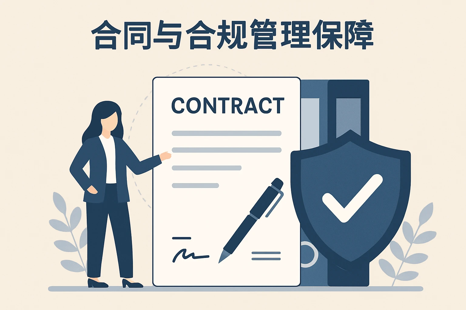 2. 合同与合规管理保障