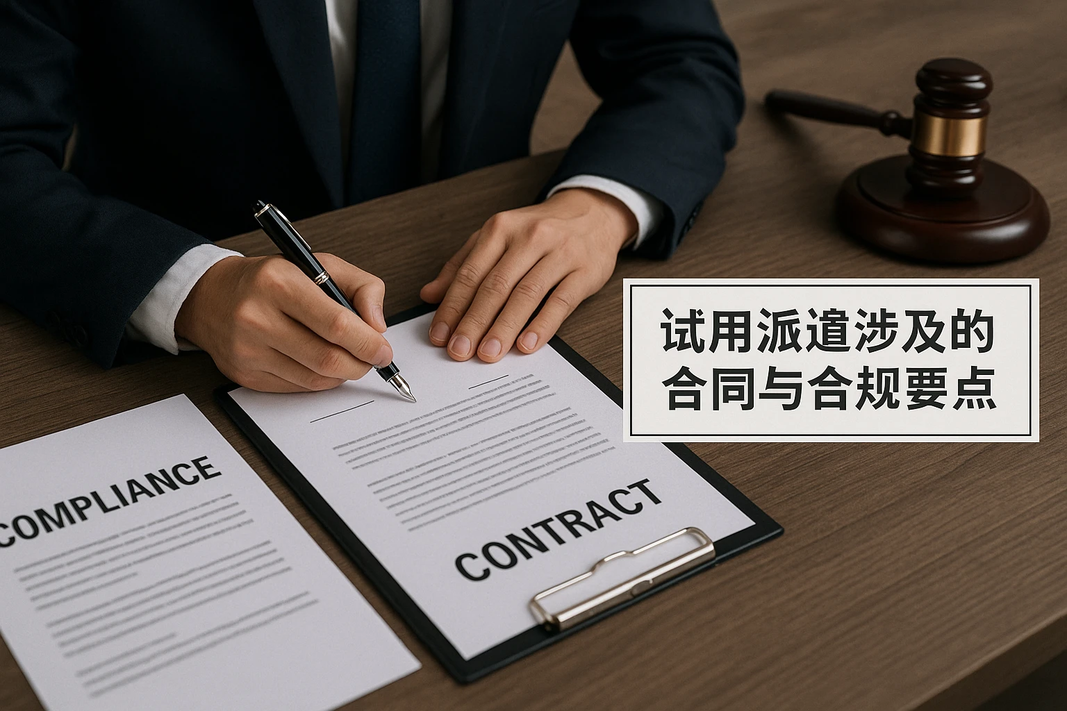 试用派遣涉及的合同与合规要点