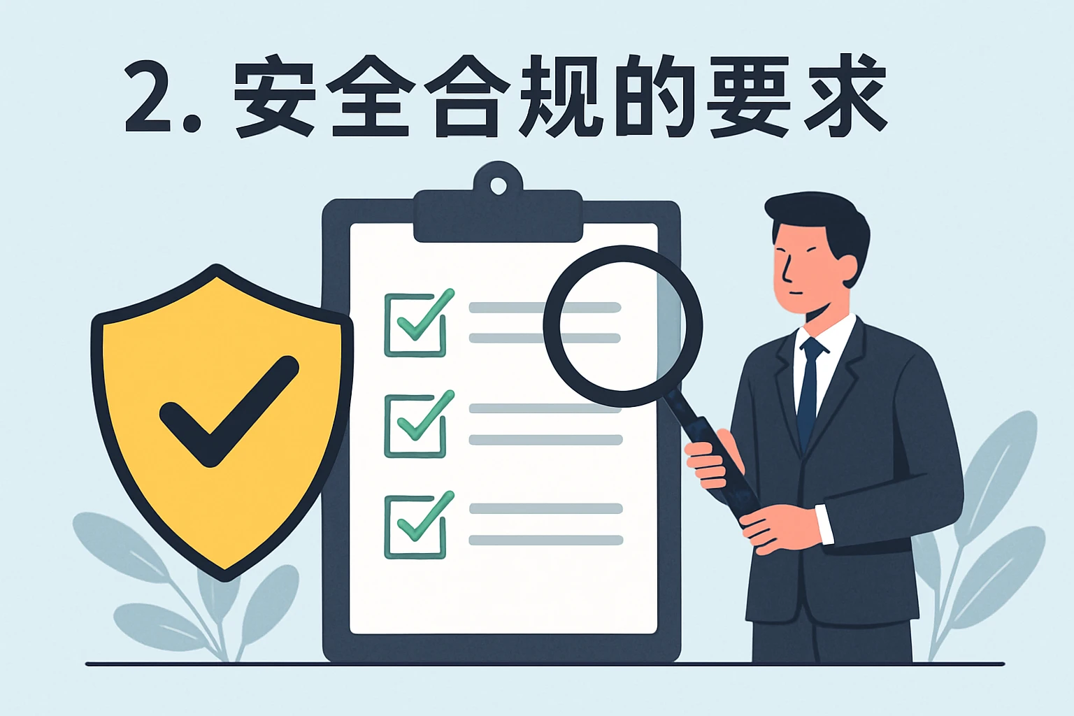 2. 安全合规的要求