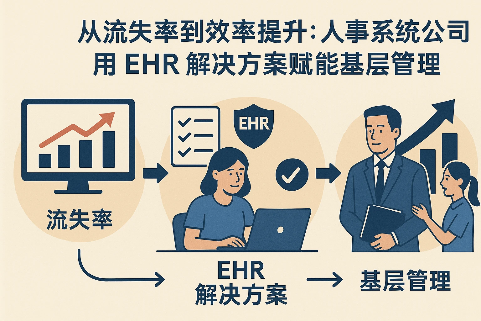 从流失率到效率提升：人事系统公司用EHR解决方案赋能基层管理