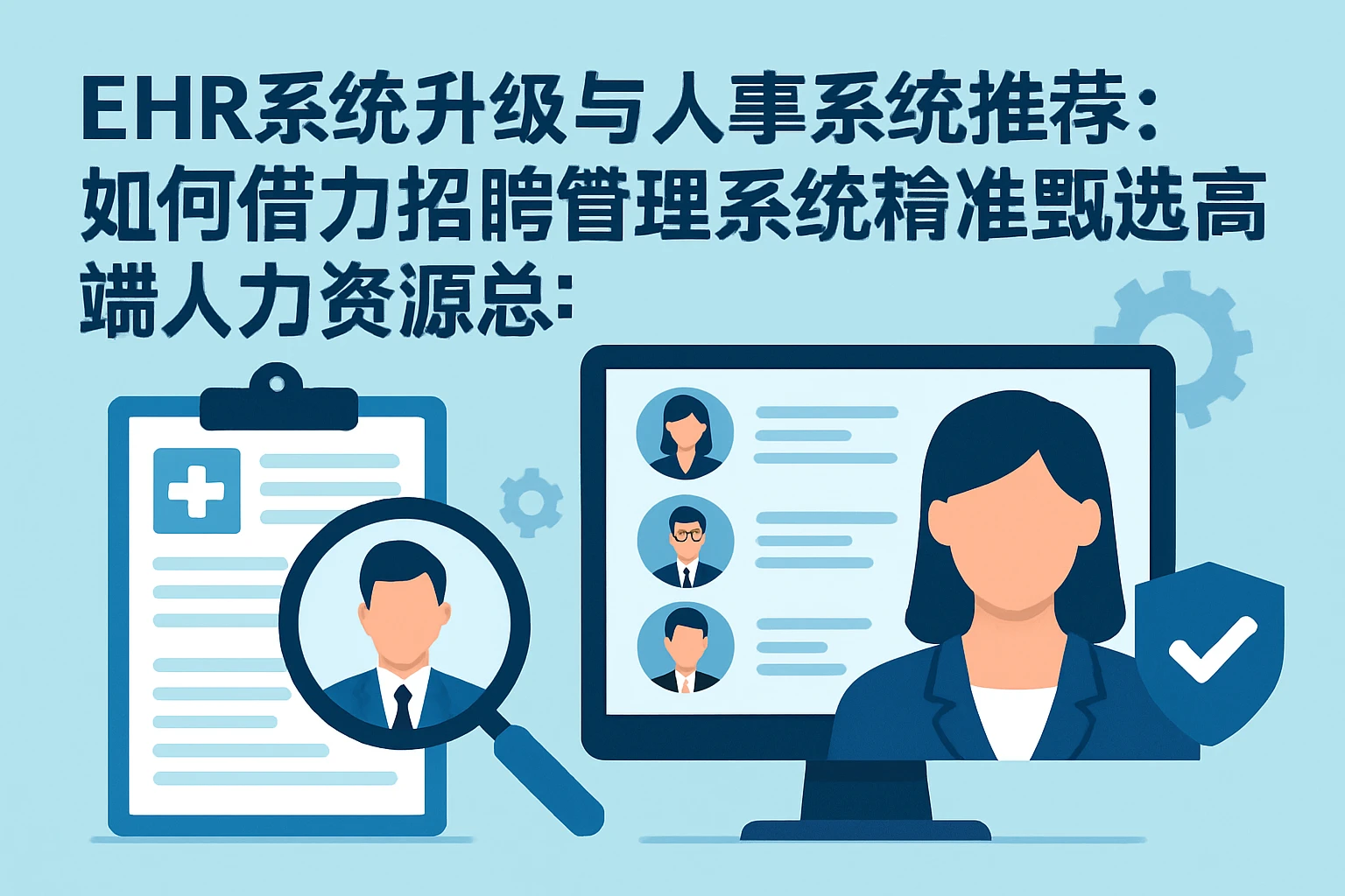 EHR系统升级与人事系统推荐：如何借力招聘管理系统精准甄选高端人力资源总监
