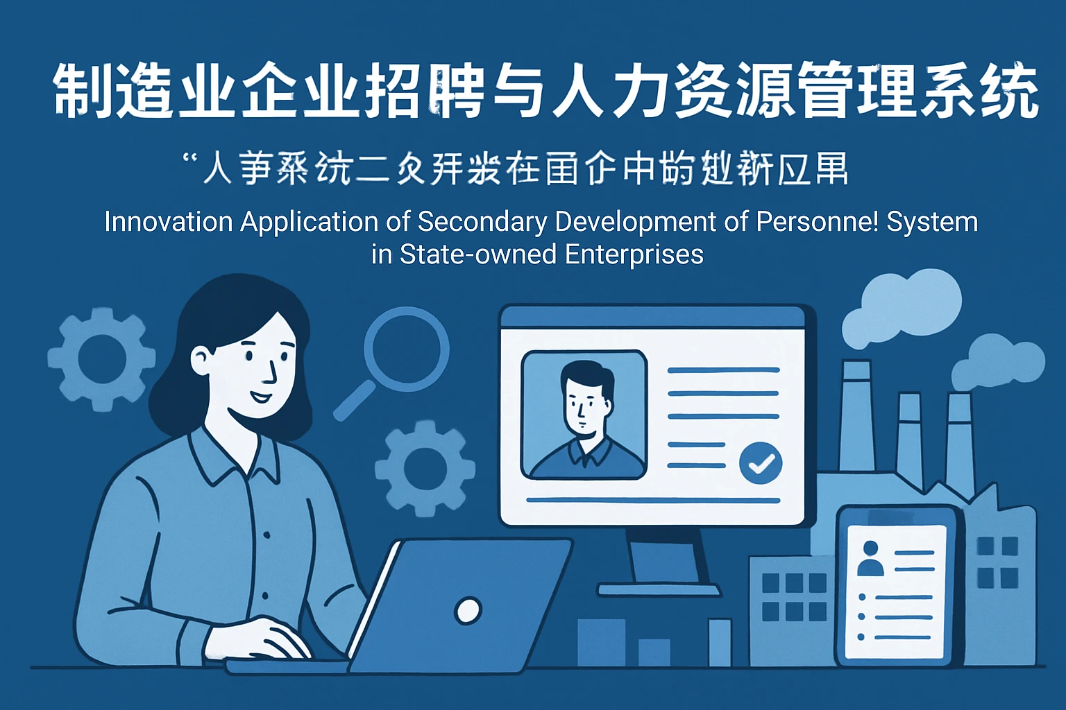 制造业企业招聘与人力资源管理系统：人事系统二次开发在国企中的创新应用