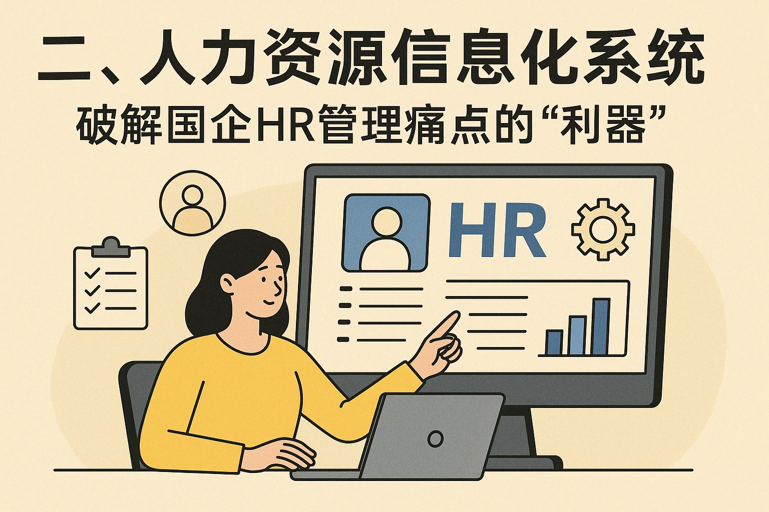 二、人力资源信息化系统：破解国企HR管理痛点的“利器”