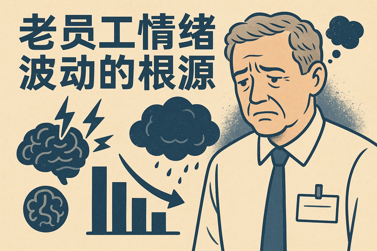 老员工情绪波动的根源