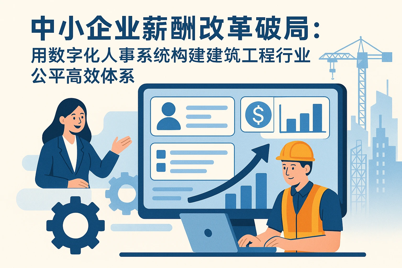 中小企业薪酬改革破局：用数字化人事系统构建建筑工程行业公平高效体系