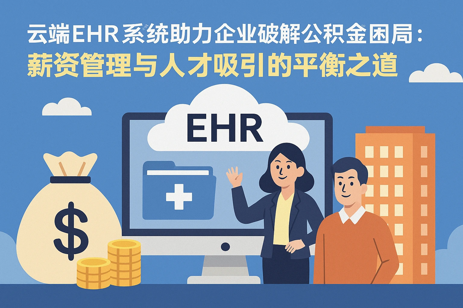 云端EHR系统助力企业破解公积金福利困局：薪资管理与人才吸引的平衡之道