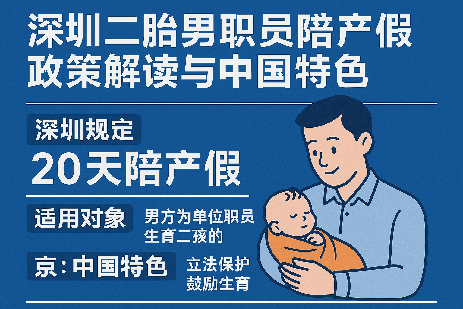 深圳二胎男职员陪产假政策解读与中国特色